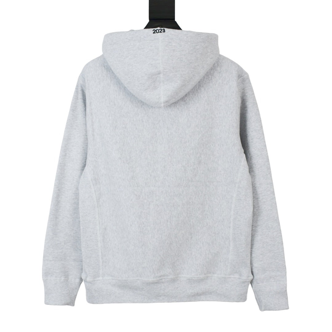 シュプリーム  23Fw Camouflage Box Logo Hooded Hooded Sweater フード付きプラッシュセーター 黒