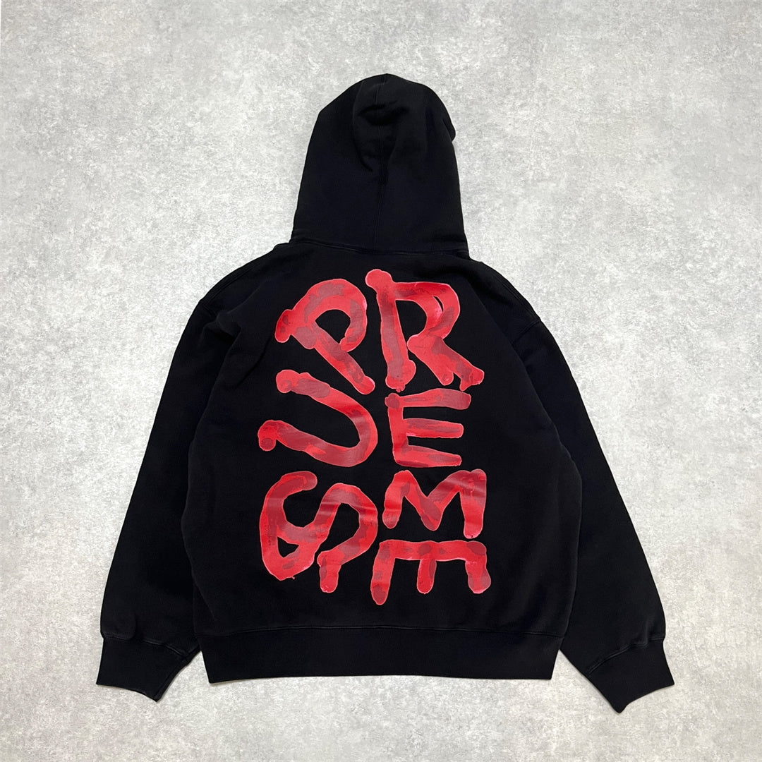 24SS シュプリーム  PAINT HOODED SWEATSHIRT