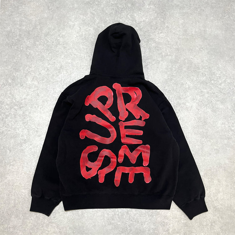 24SS シュプリーム  PAINT HOODED SWEATSHIRT