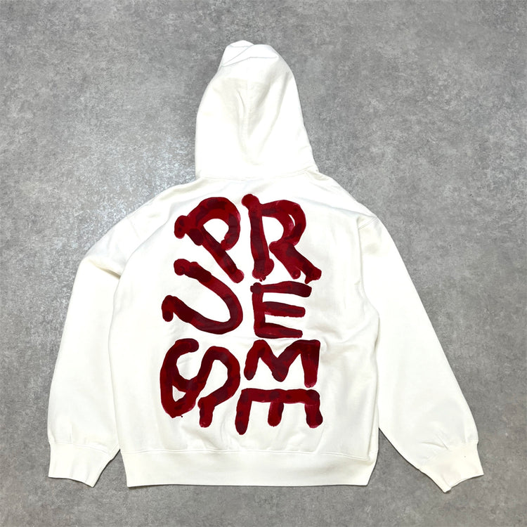 24SS シュプリーム  PAINT HOODED SWEATSHIRT