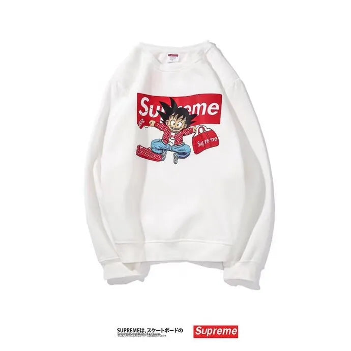 18SS シュプリーム  X GOKU クルーネック パーカー 2色