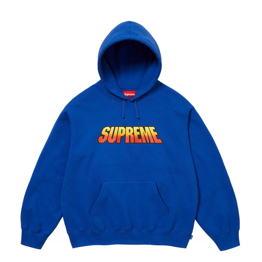 シュプリーム  24FW GRADIENT HOODED グラデーションロゴプリント フーデッド スウェットシャツ