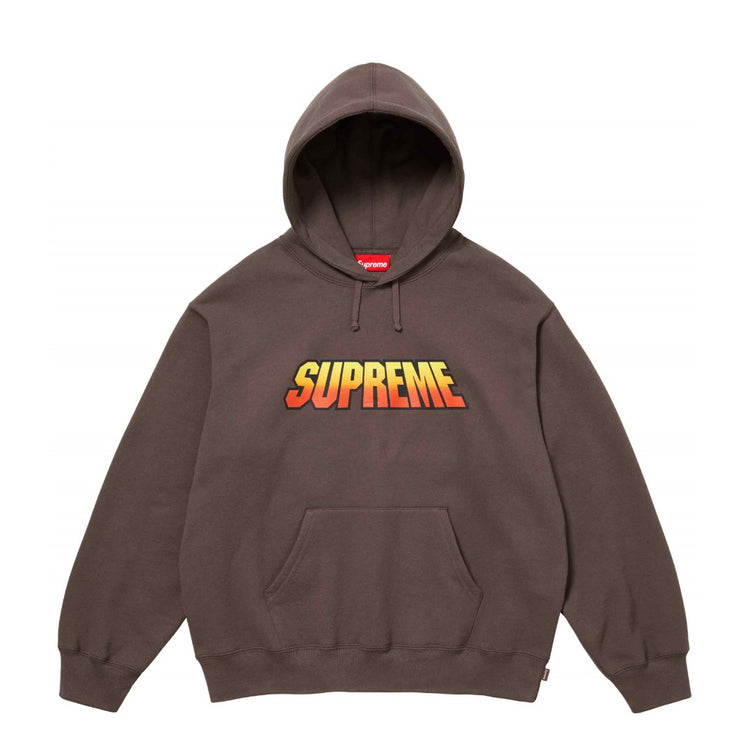 シュプリーム  24FW GRADIENT HOODED グラデーションロゴプリント フーデッド スウェットシャツ