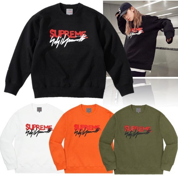 シュプリーム  シュプリーム ヨウジ ヤマモト クルーネック FW20