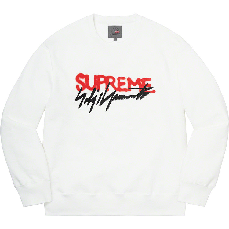 シュプリーム  シュプリーム ヨウジ ヤマモト クルーネック FW20