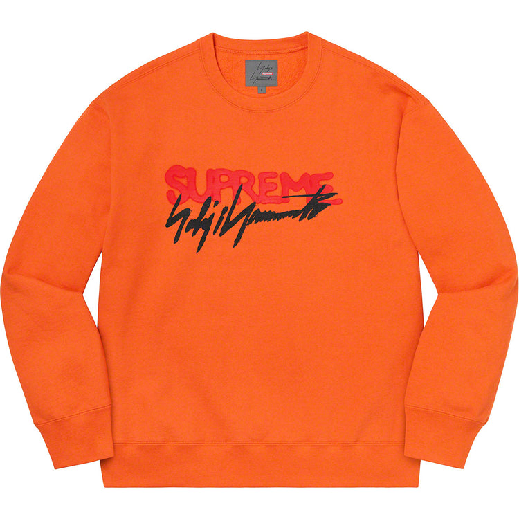 シュプリーム  シュプリーム ヨウジ ヤマモト クルーネック FW20