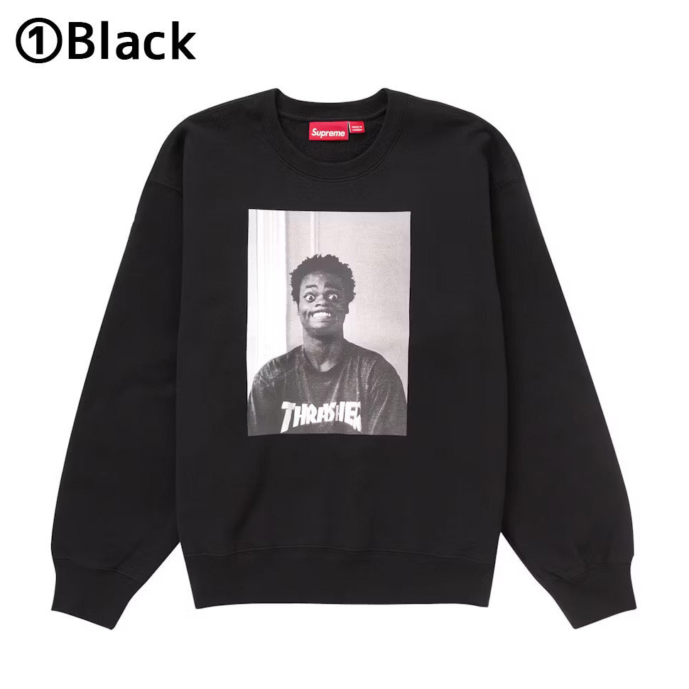 【シュプリーム  X THRASHER】ハロルド・ハンター スウェットシャツ