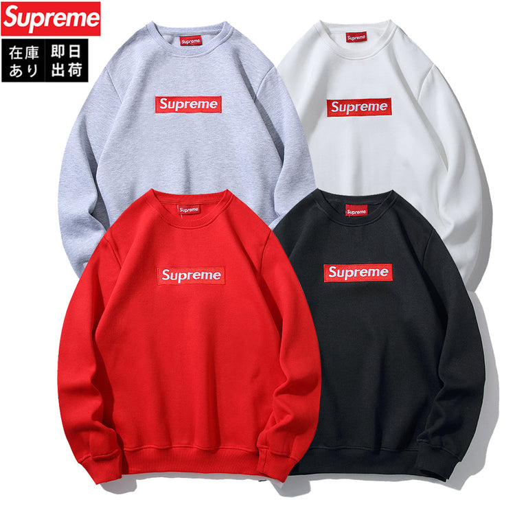Supreme ボックスロゴ クルーネックスウェット YS220