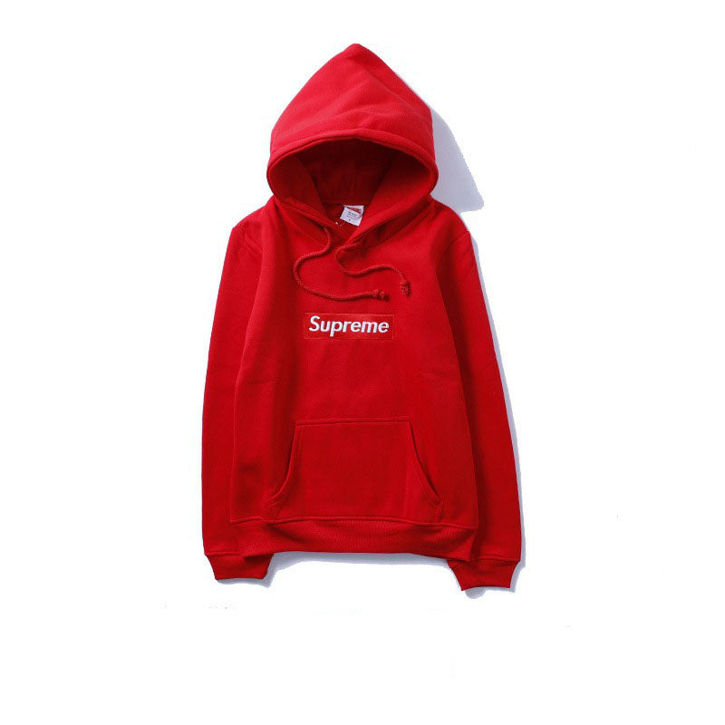 Supreme ロゴ フード付きセーター