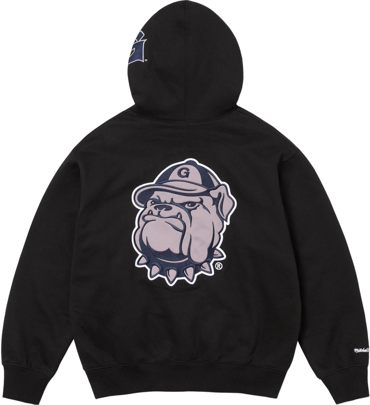 Supreme × Mitchell & Ness NCAA スウェットパーカー