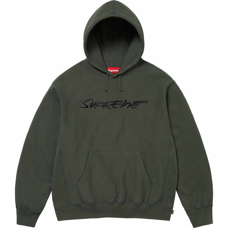 Supreme フューチュラ 刺繍ロゴ パーカー