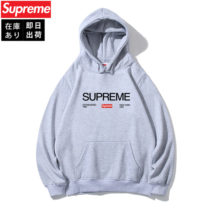 Supreme フロントロゴ スウェットパーカー