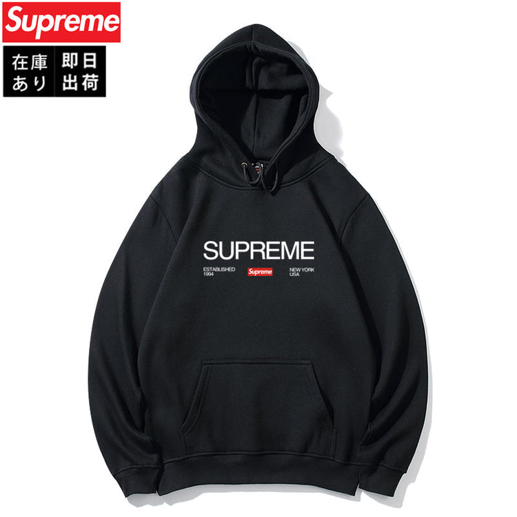 Supreme フロントロゴ スウェットパーカー