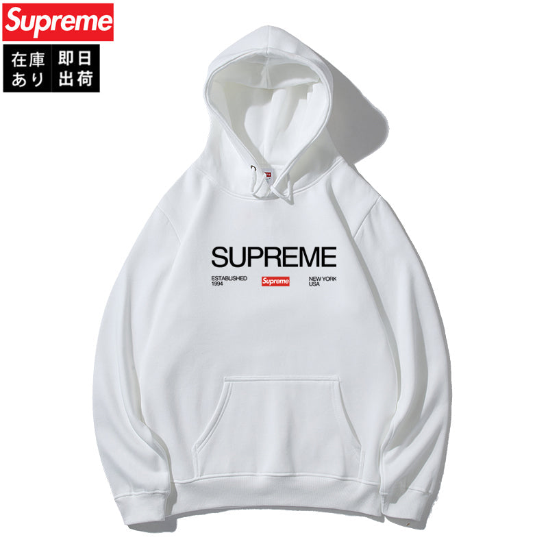 Supreme フロントロゴ スウェットパーカー